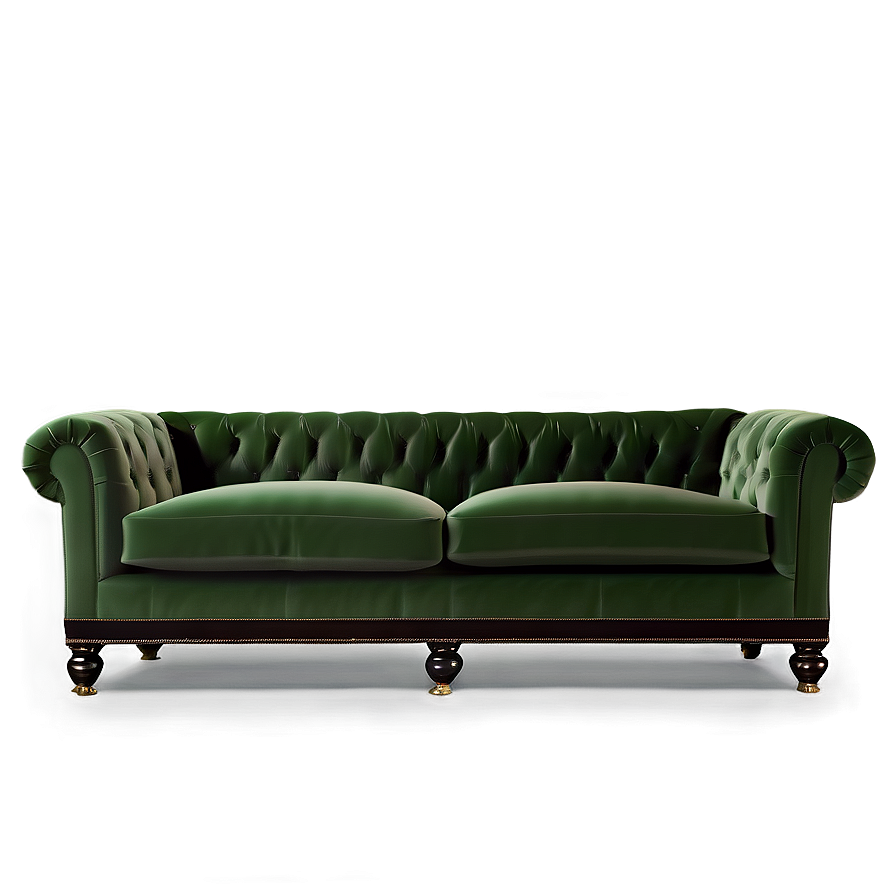 Plush Velvet Sofa Png Ajh14