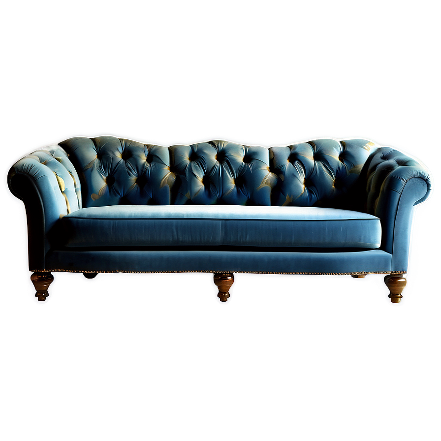 Plush Velvet Sofa Png Mtv80