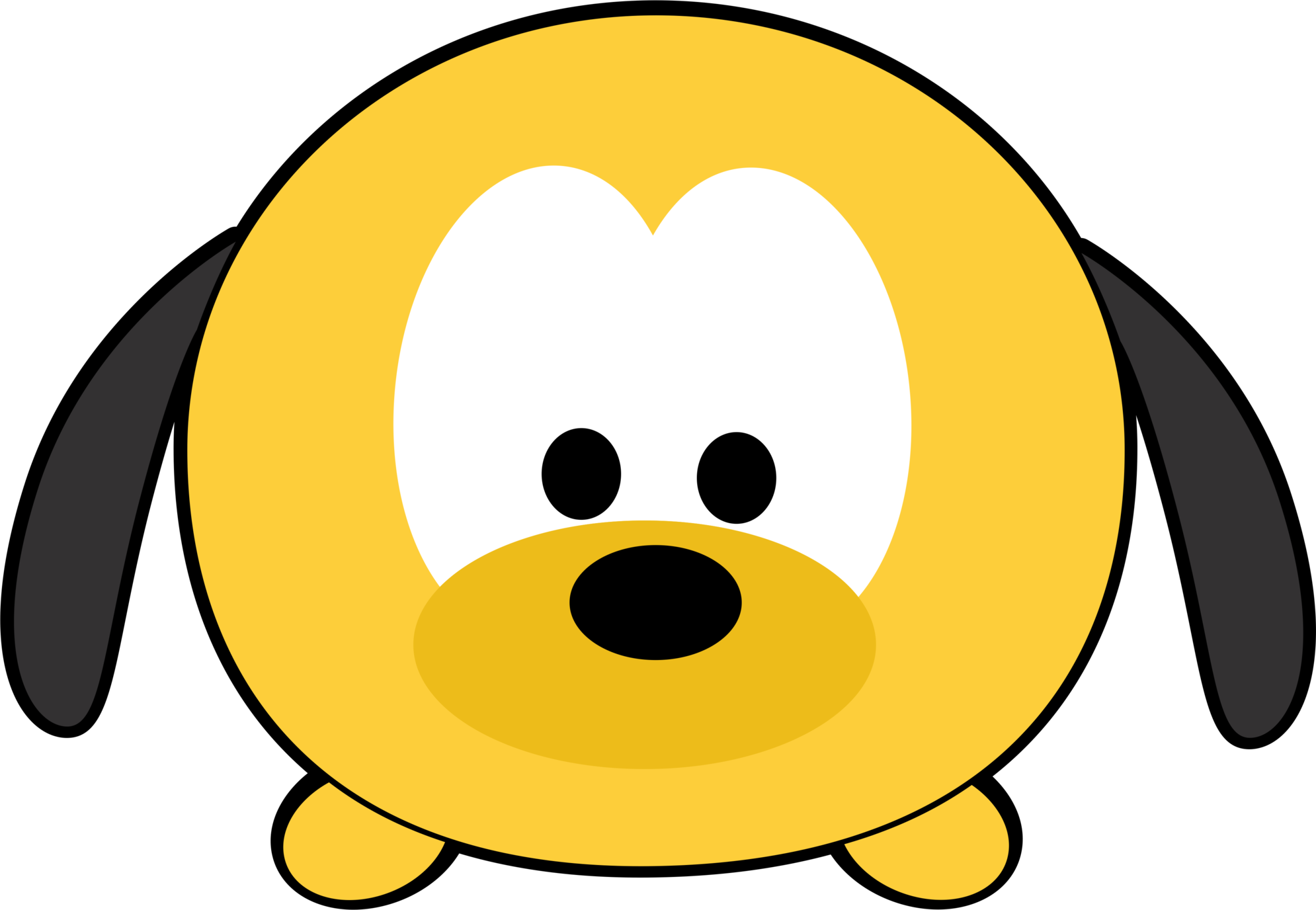 Pluto Tsum Tsum Graphic