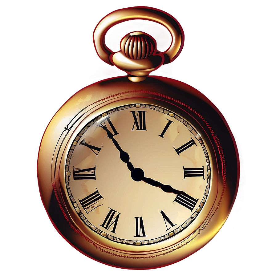 Pocket Watch Clock Clipart Png Upd85