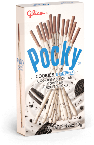 Pocky Cookiesand Cream Box