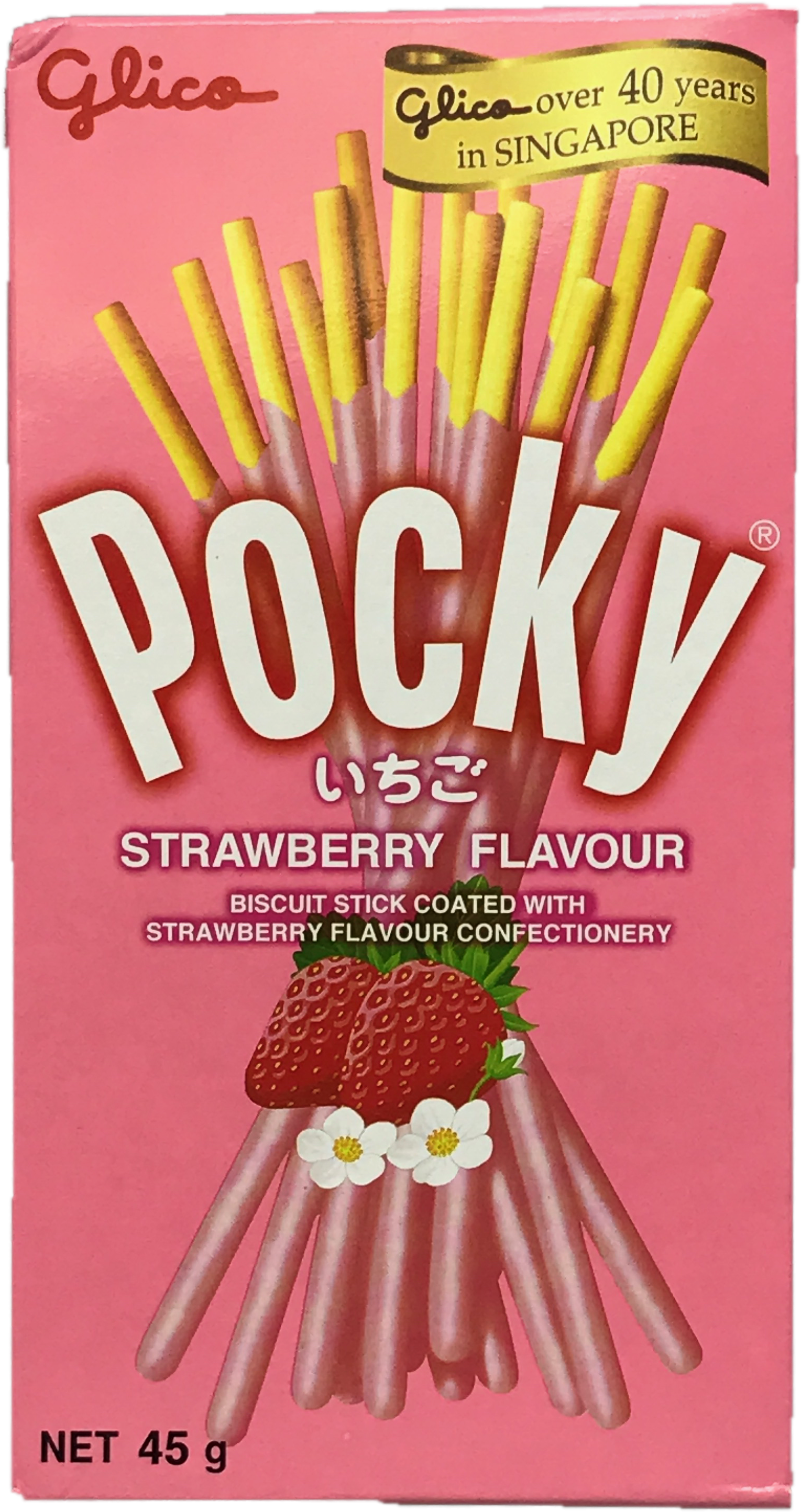 Pocky Strawberry Flavor Packaging