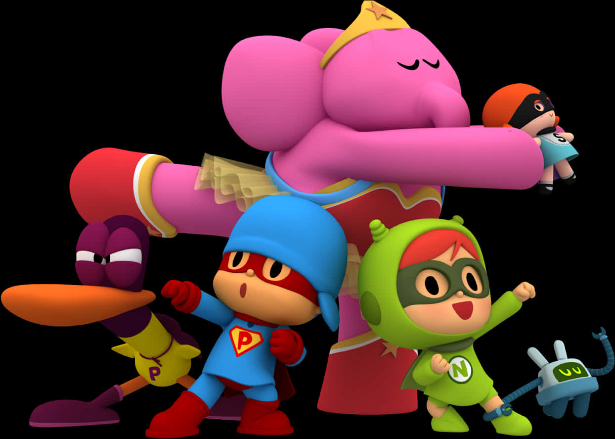 Pocoyo_and_ Friends_ Superhero_ Adventure