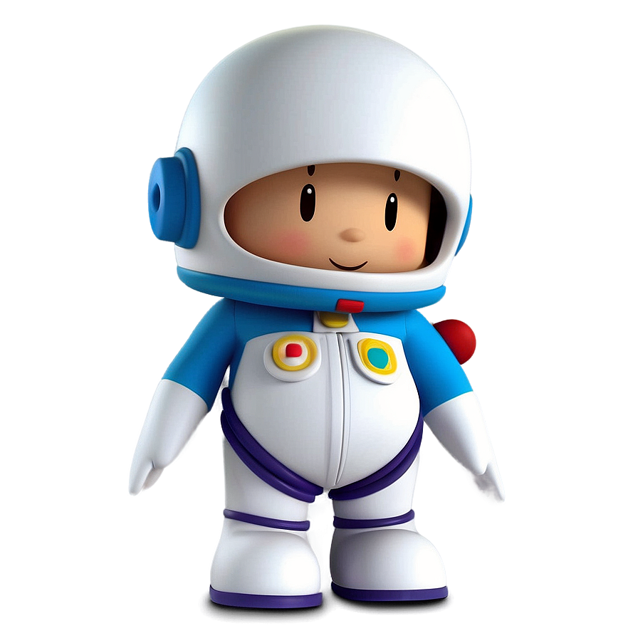 Pocoyo In Space Suit Png Osb56