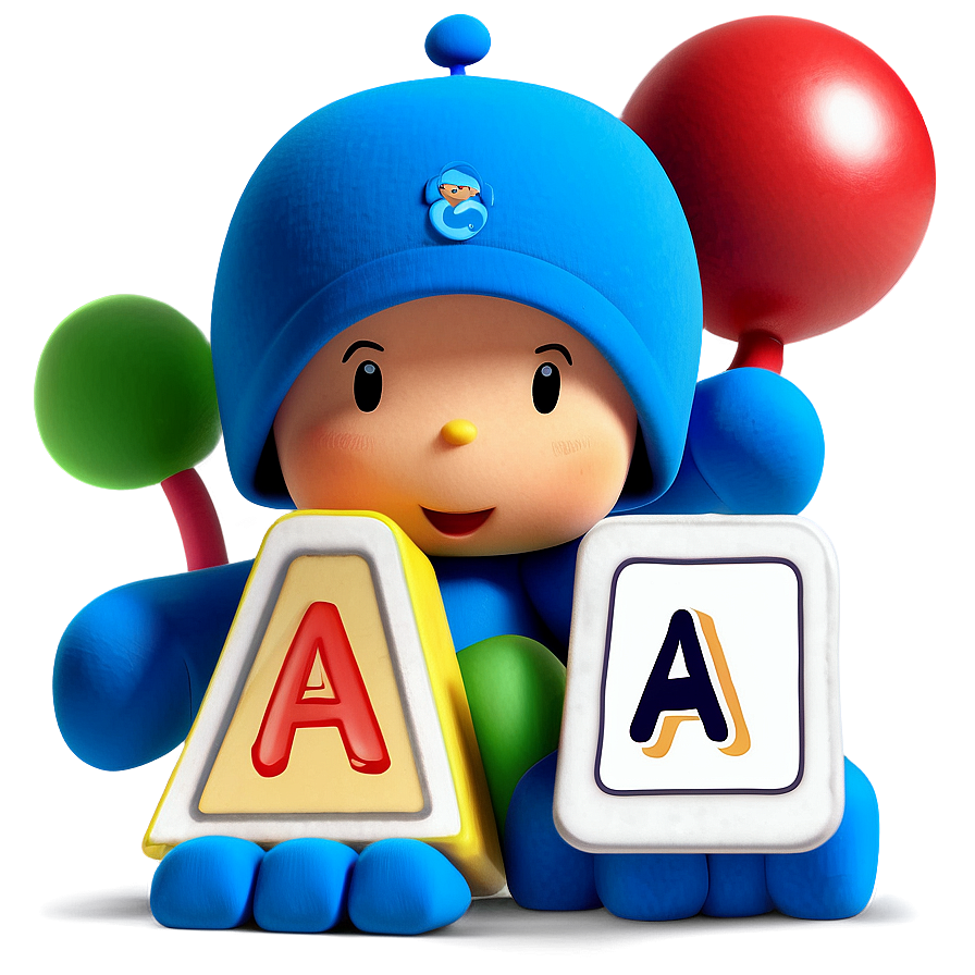 Pocoyo Learning Abc Png 95