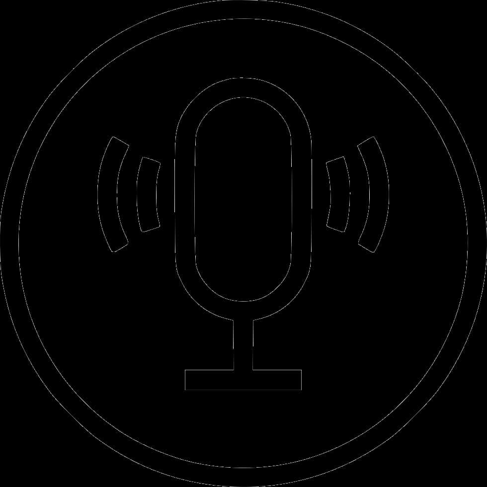 Podcast Microphone Icon