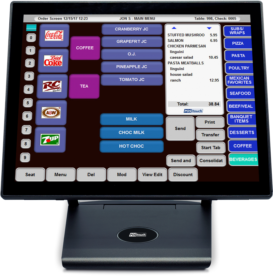 Pointof Sale System Display