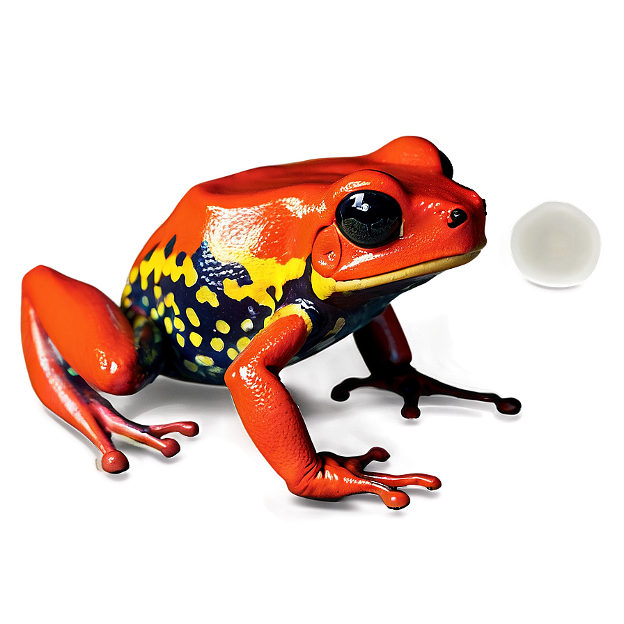 Poison Dart Frog Warning Colors Png Tan51