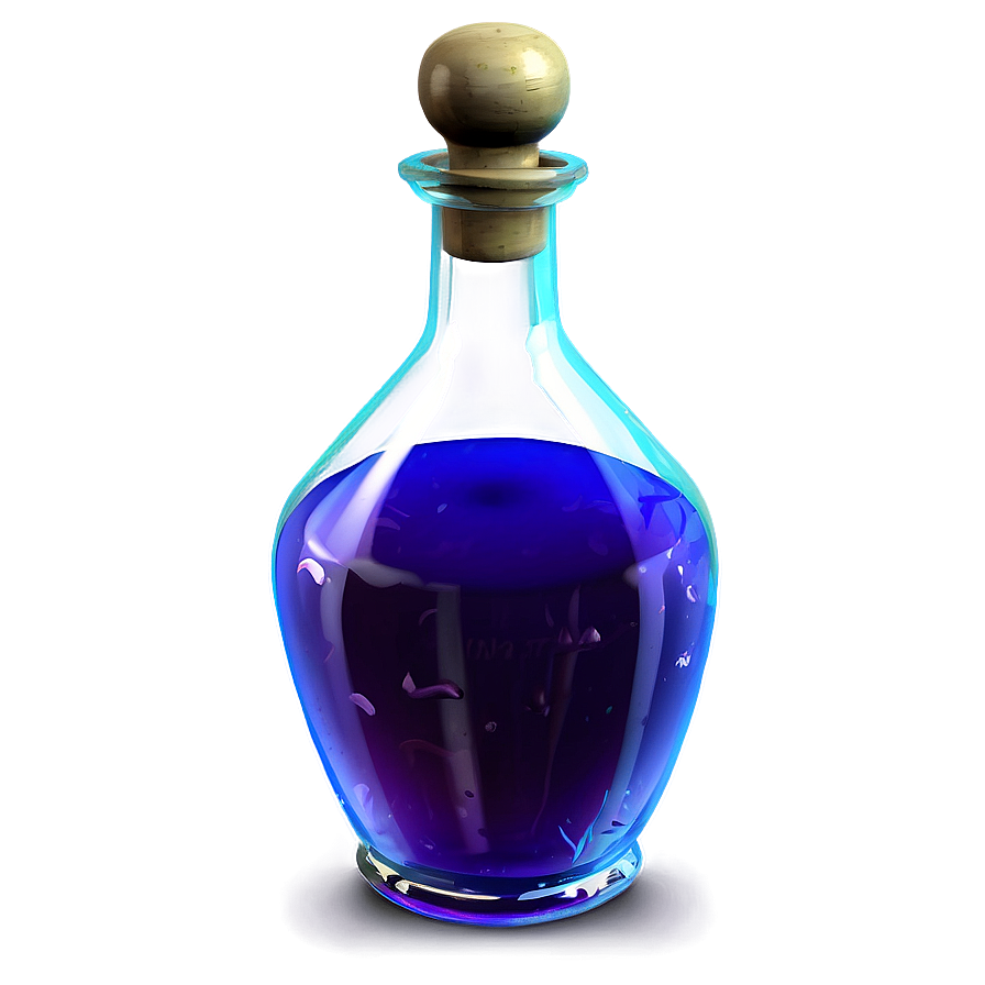 Poison Potion Bottle Png 06132024