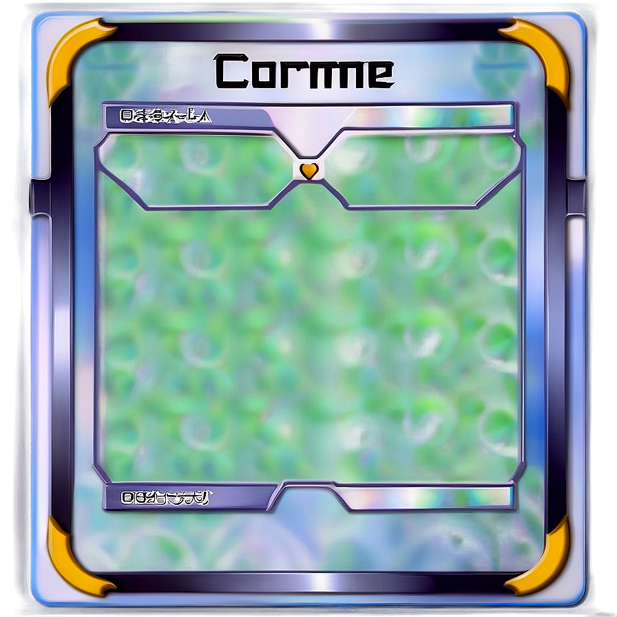 Pokemon Card Game Template Png 33