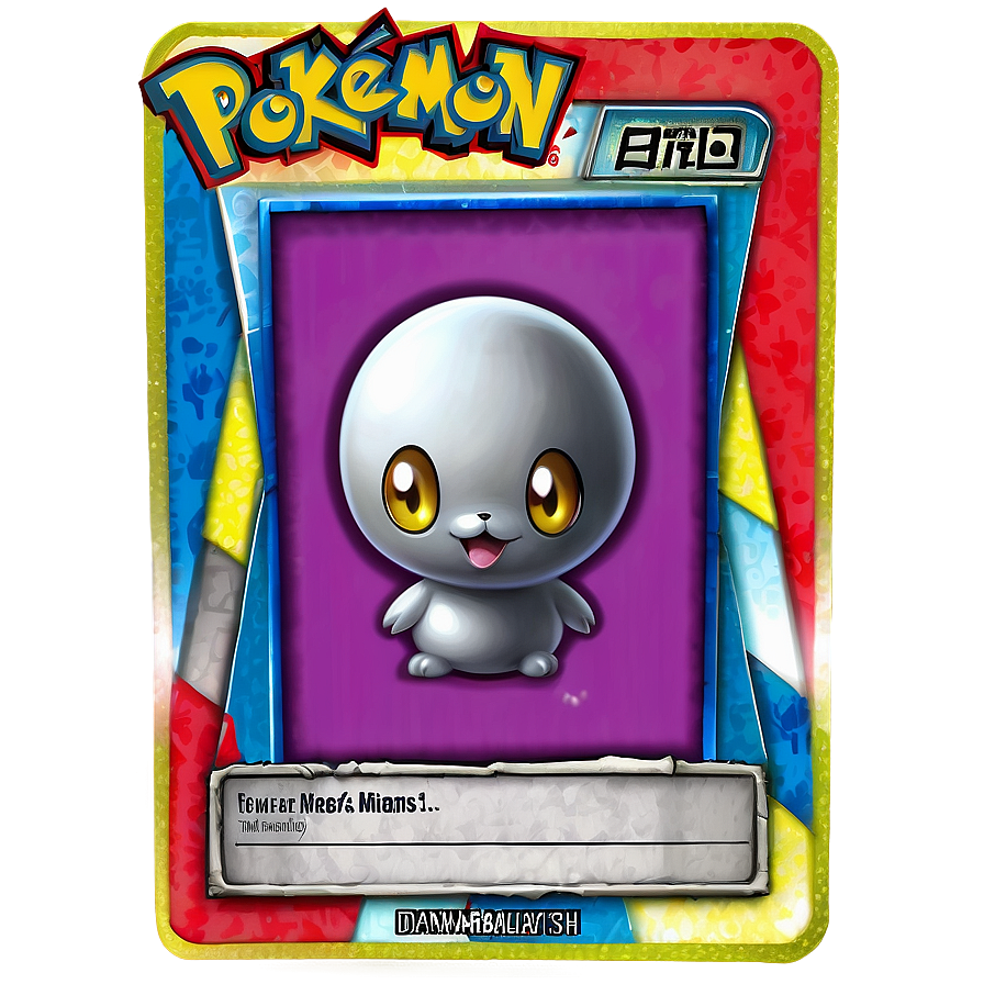 Pokemon Card Template Full Art Png Ueo