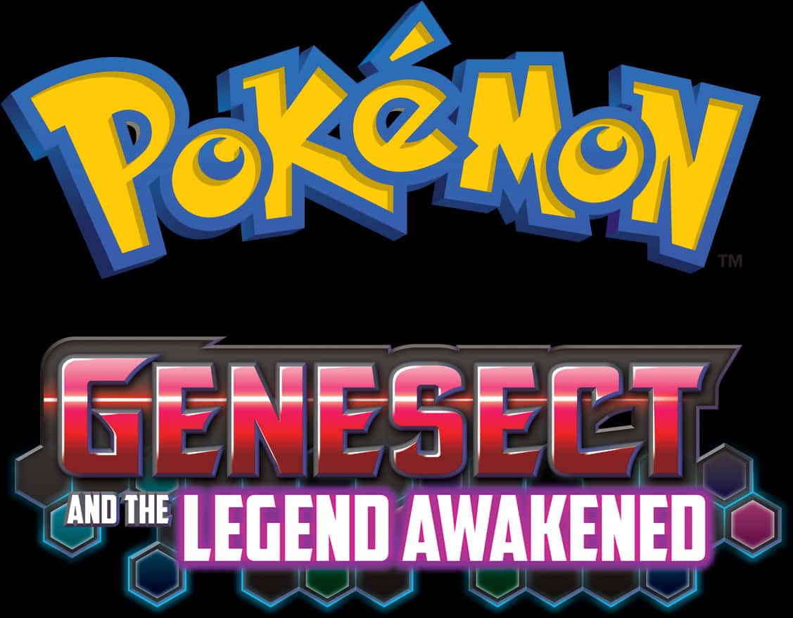 Pokemon Genesect Legend Awakened Logo