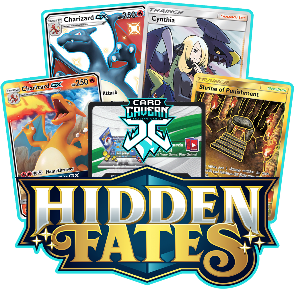 Pokemon Hidden Fates Expansion Cards