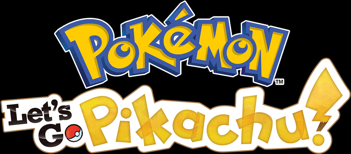 Pokemon Lets Go Pikachu Logo