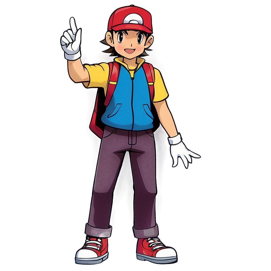 Pokemon Trainer Red Png Iwr