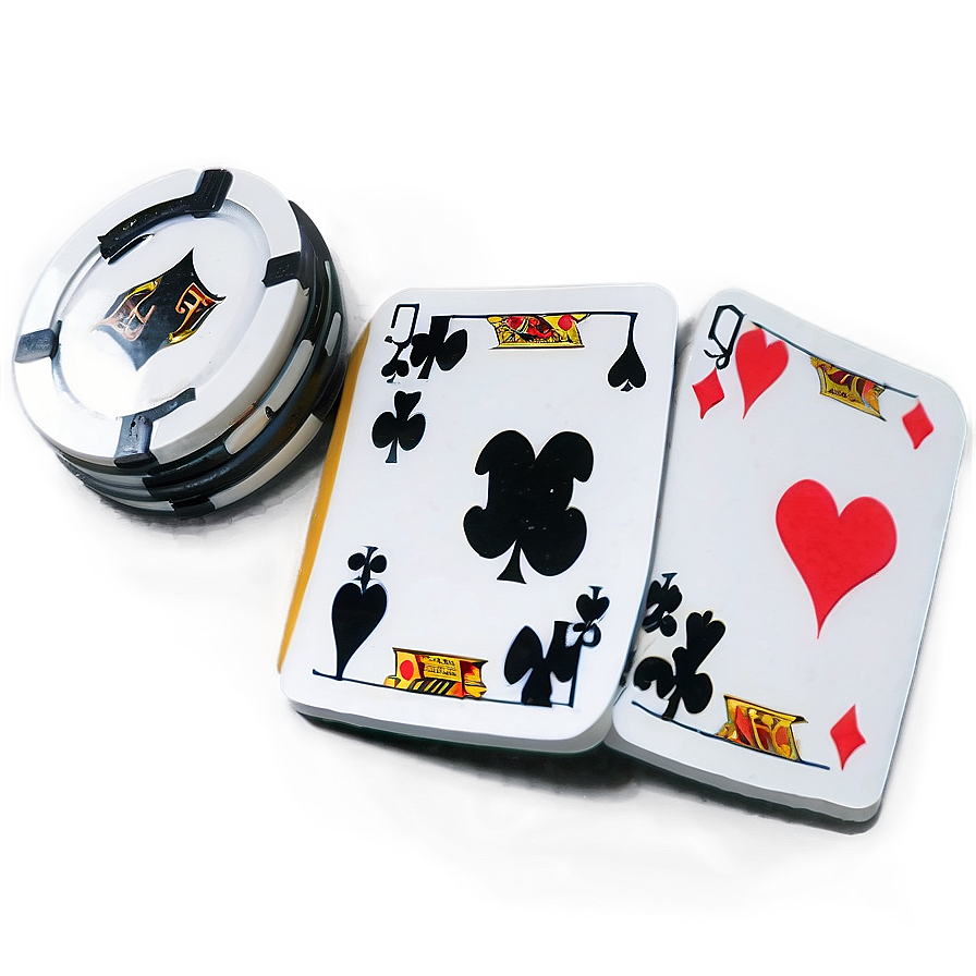 Poker Cardsand Chip