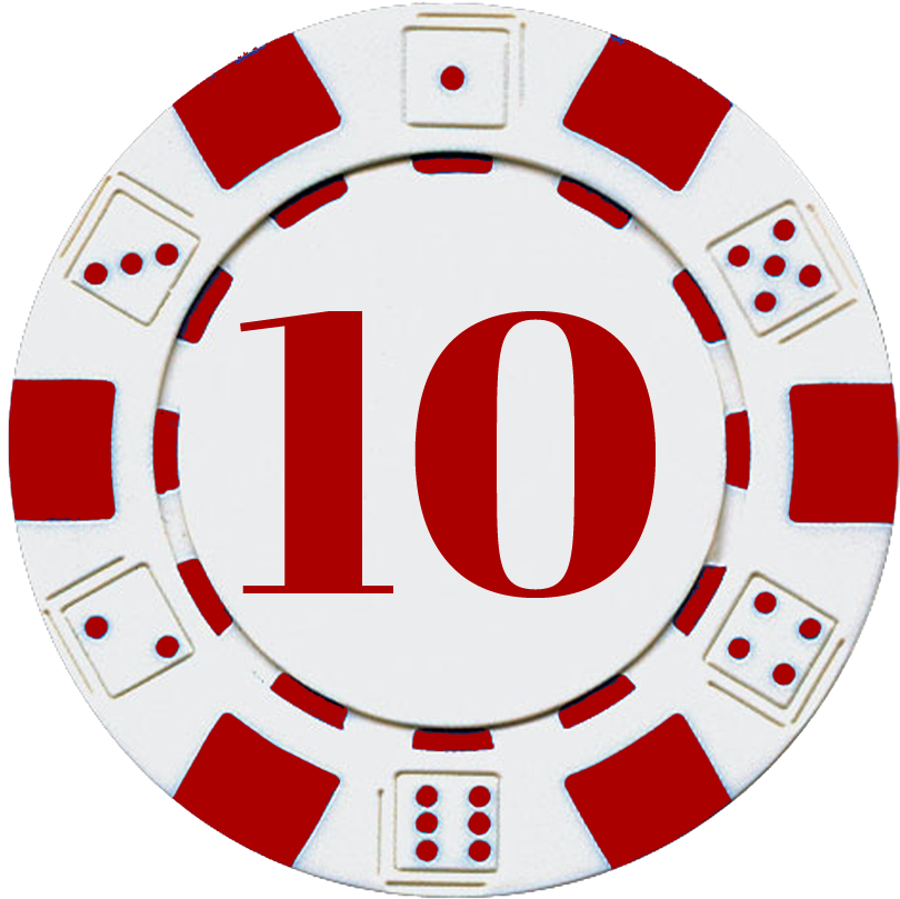 Poker Chip Number10