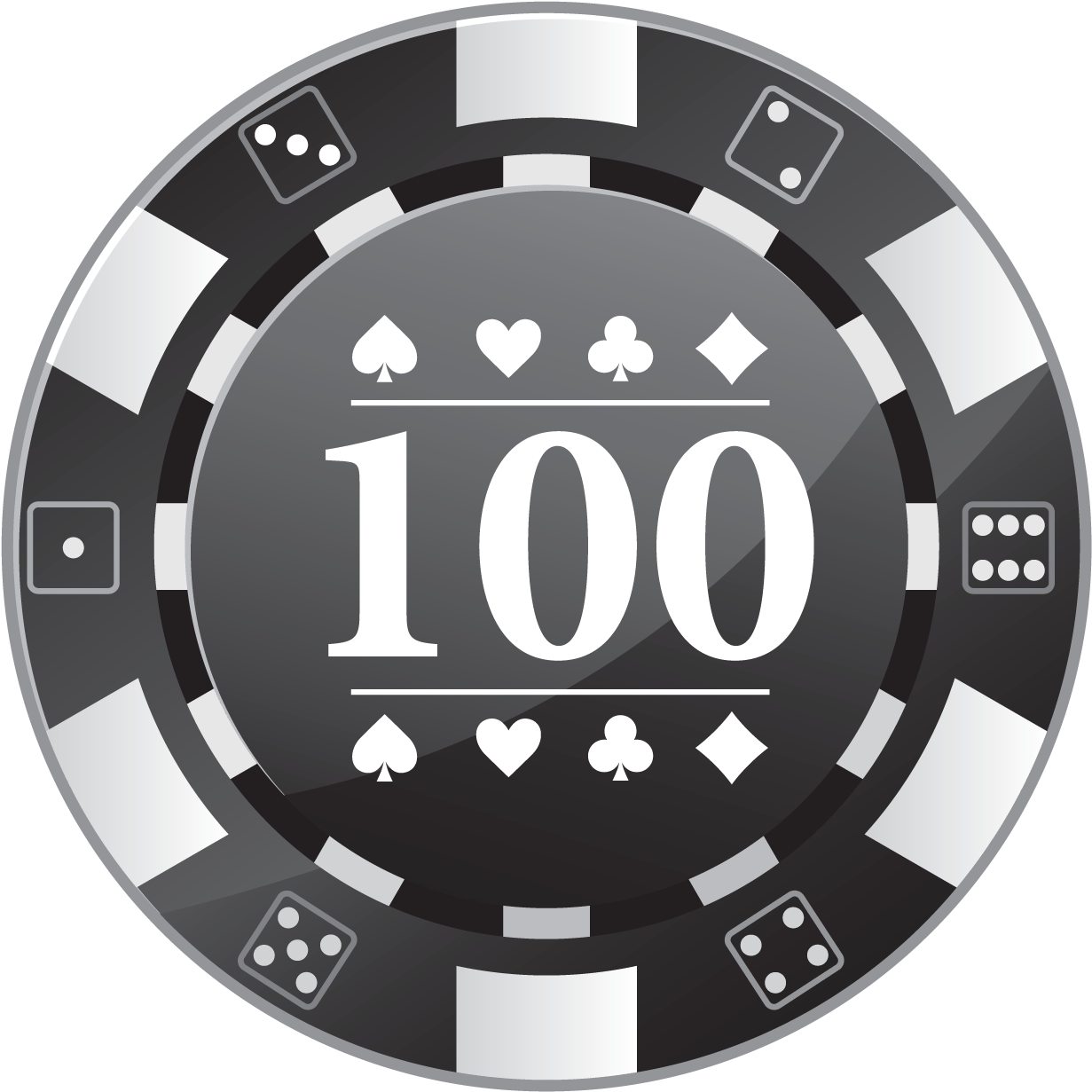 Poker Chip Value100