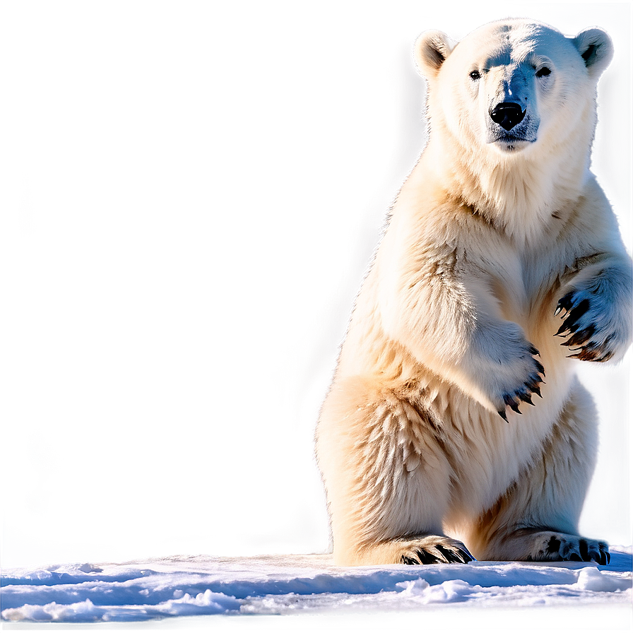 Polar Bear In Sunlight Png Euv