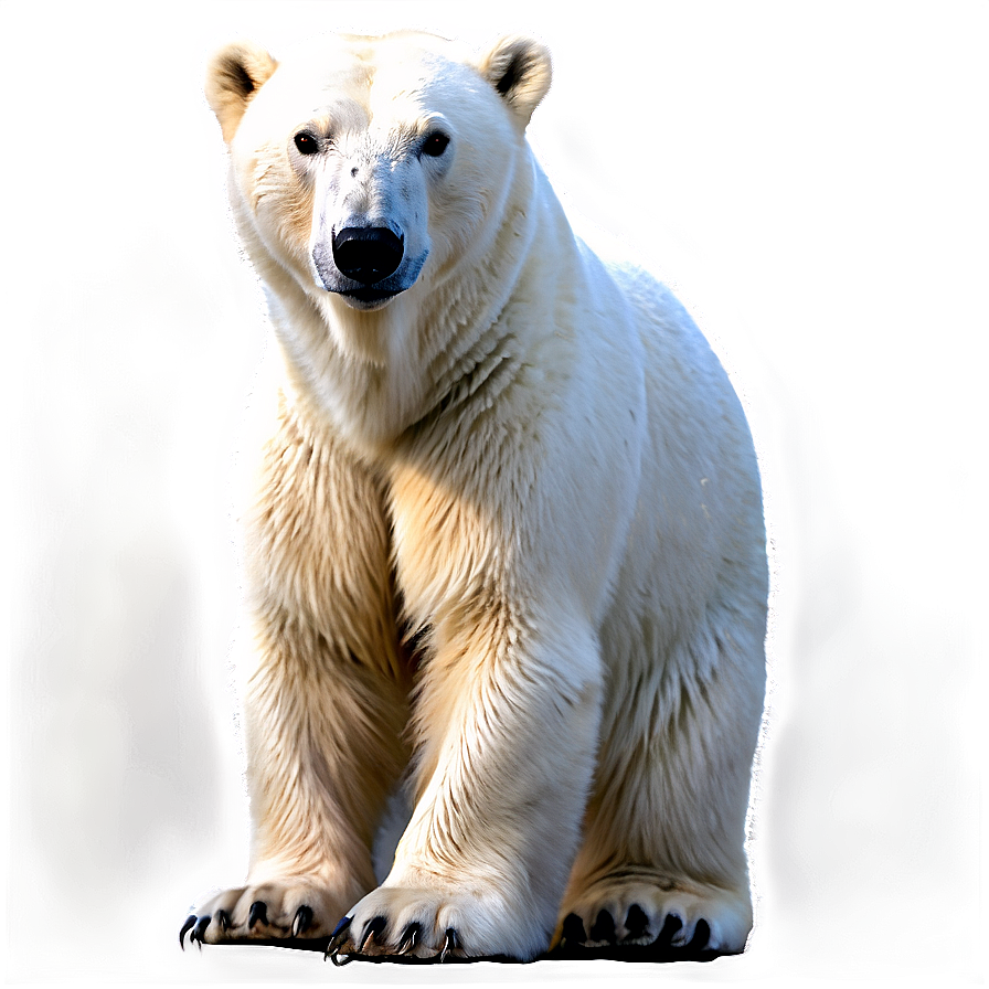 Polar Bear Standing Png 61