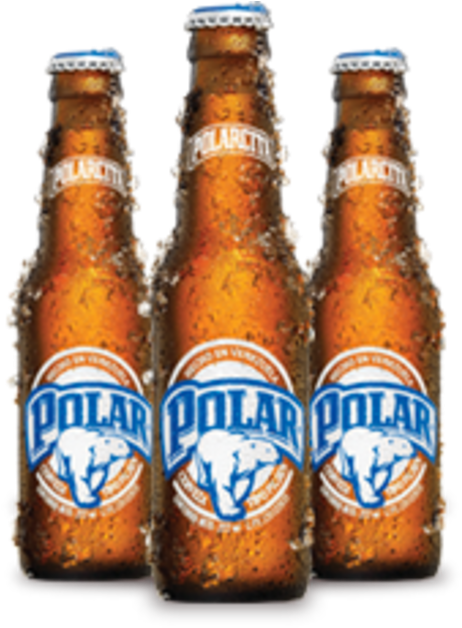 Polar Cerveza Bottles Chilled