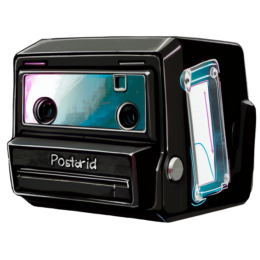 Polaroid Camera Outline Png 06112024