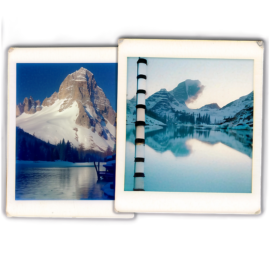 Polaroid Film Glossy Look Png 88