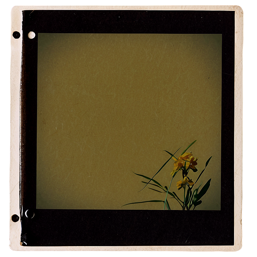 Polaroid Film Note Png Isj20