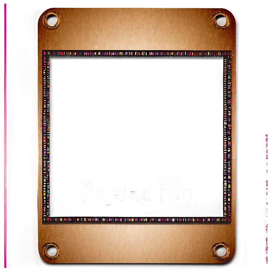 Polaroid Style Film Frame Png Gmq18