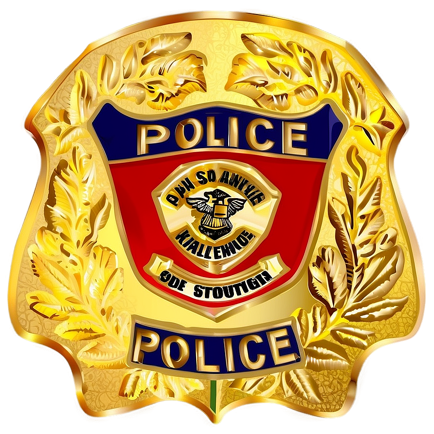 Police Badge Drawing Png Cgb