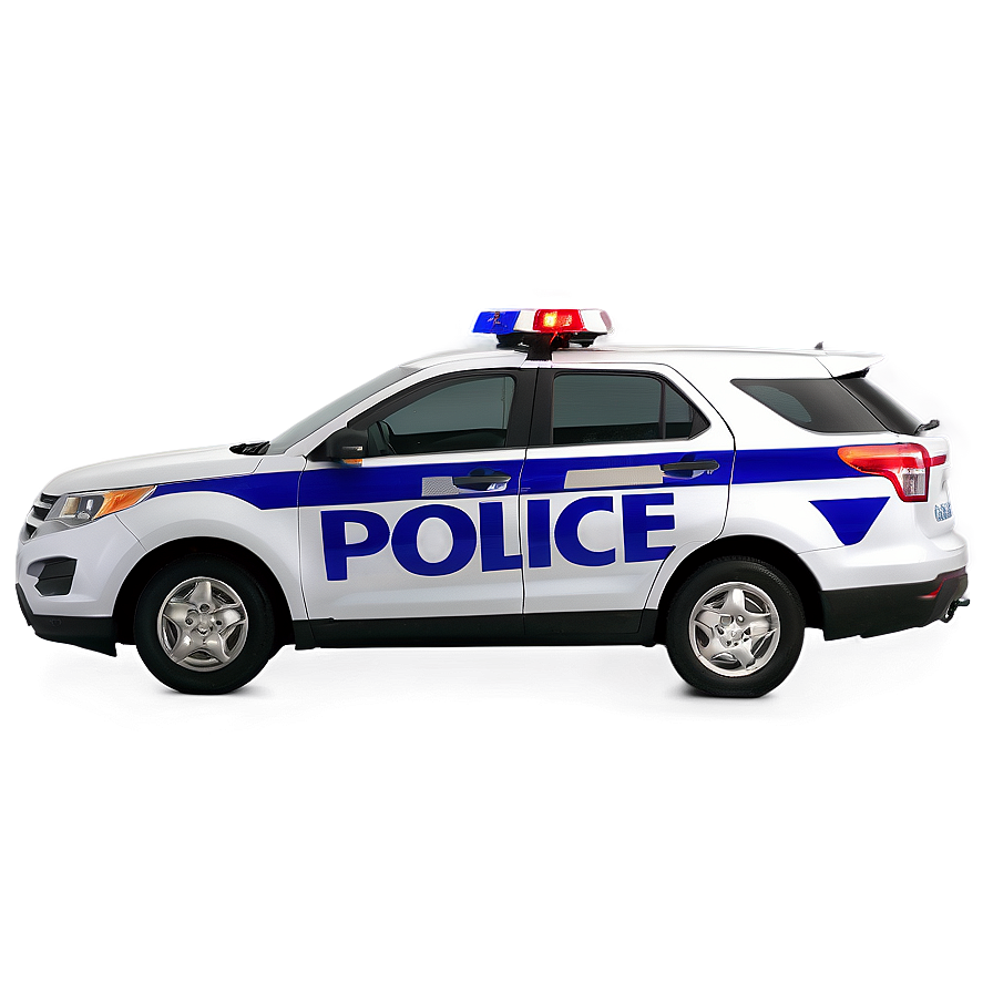 Police Car Back View Png 06132024