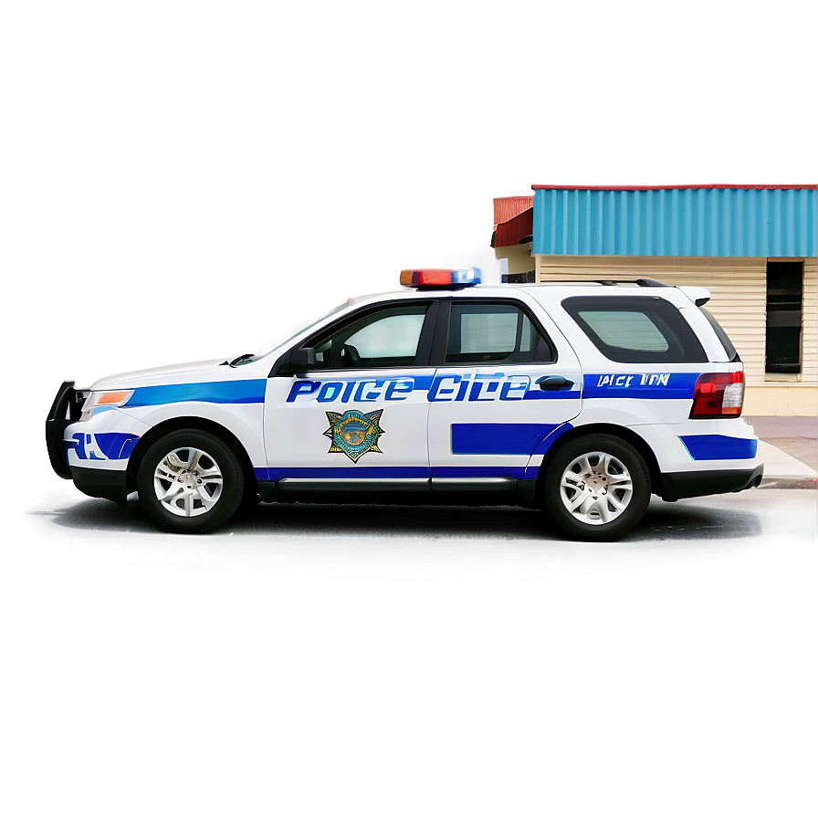 Police Car In Action Png Oyk40