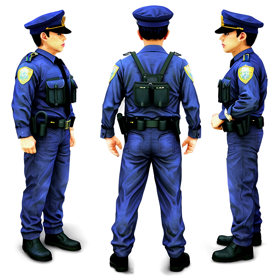 Police Detective Officer Png 2