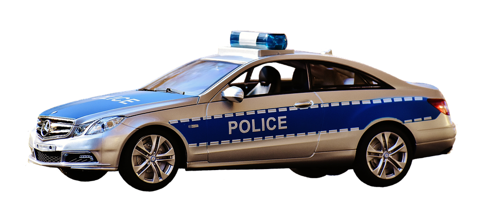 Police Patrol Car Mercedes Benz