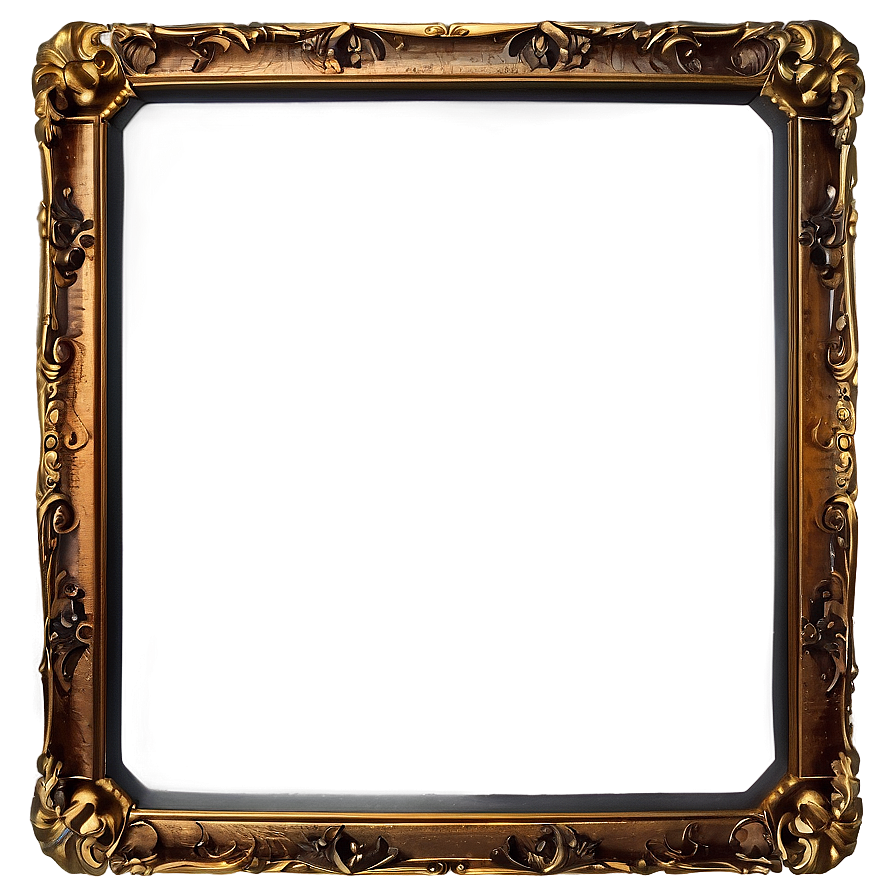 Polished Ornate Frame Png Tir