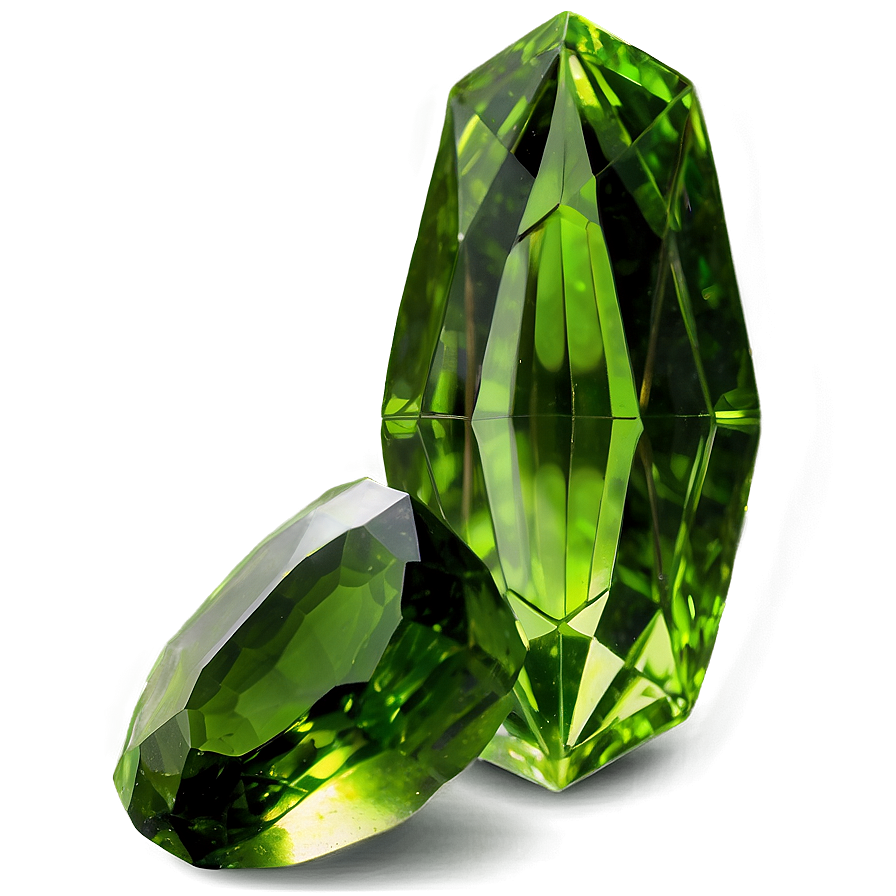 Polished Peridot Png 14