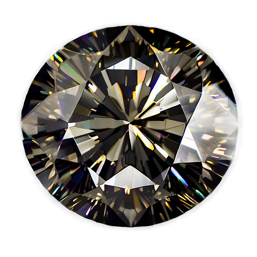 Polished Round Diamond Png 68