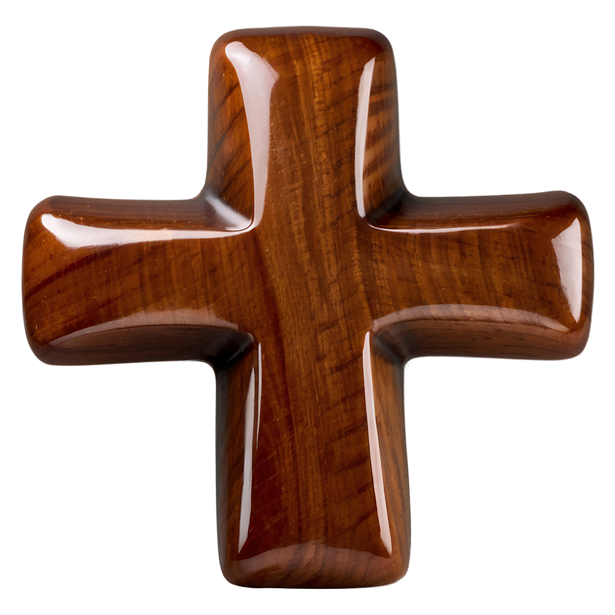 Polished Wooden Cross Png Tvl7