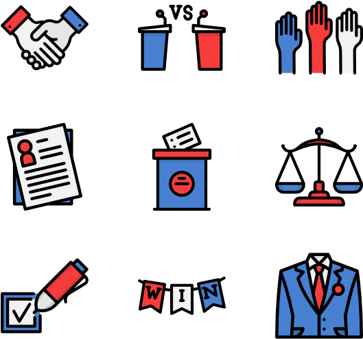 Political_ Process_ Icons_ Set