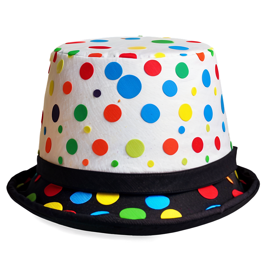 Polka Dot Birthday Hat Png Akv