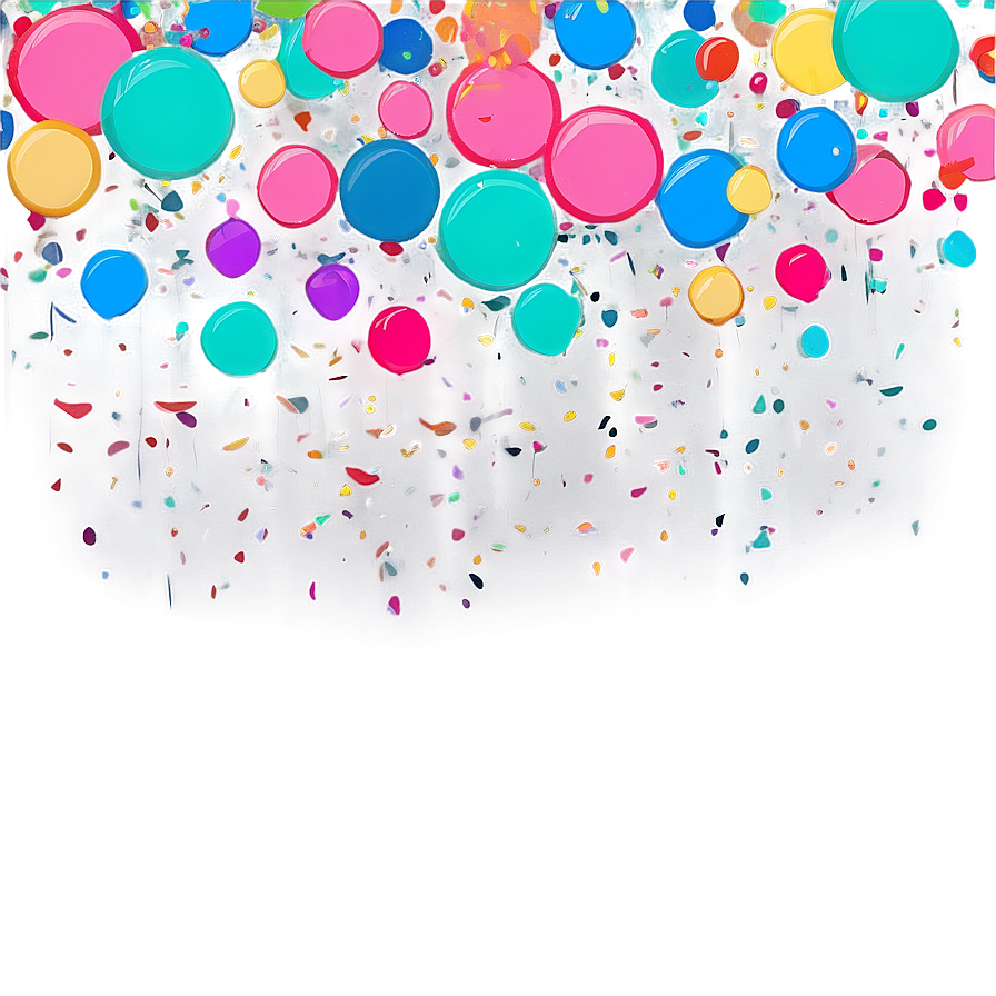 Polka Dot Confetti Png 04292024