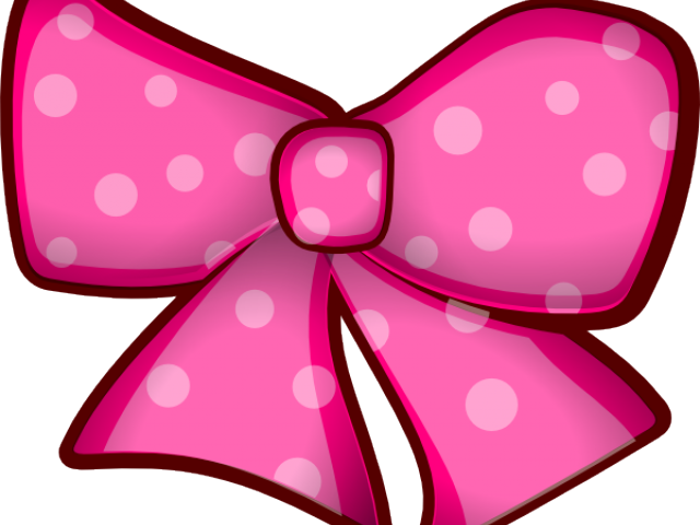 Polka Dot Pink Ribbon