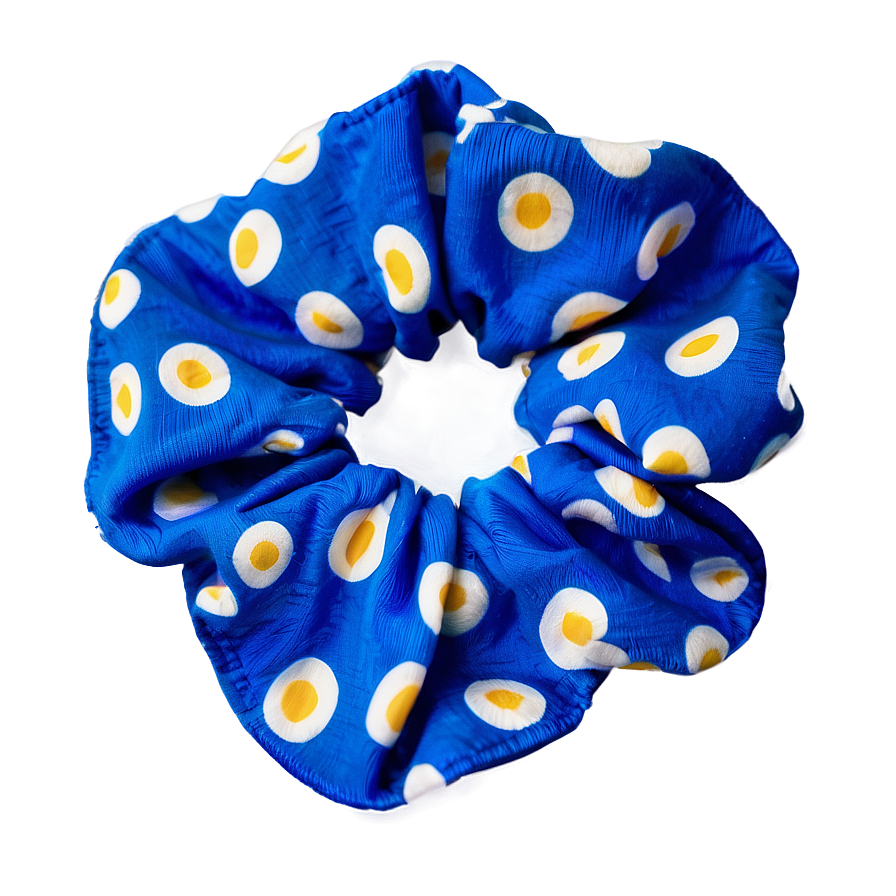 Polka Dot Scrunchie Png 1