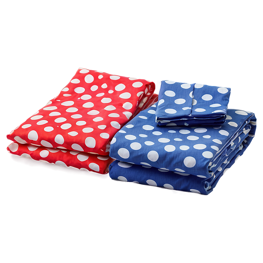 Polka Dot Sheet Set Png 06242024