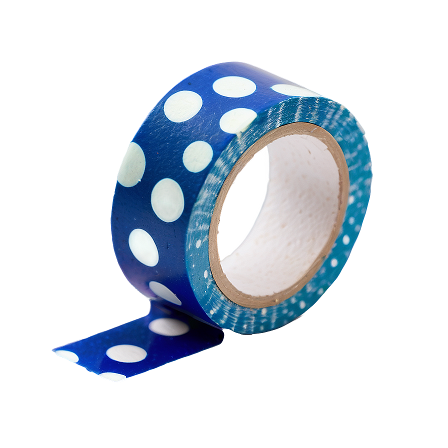 Polka Dot Washi Tape Png 05252024