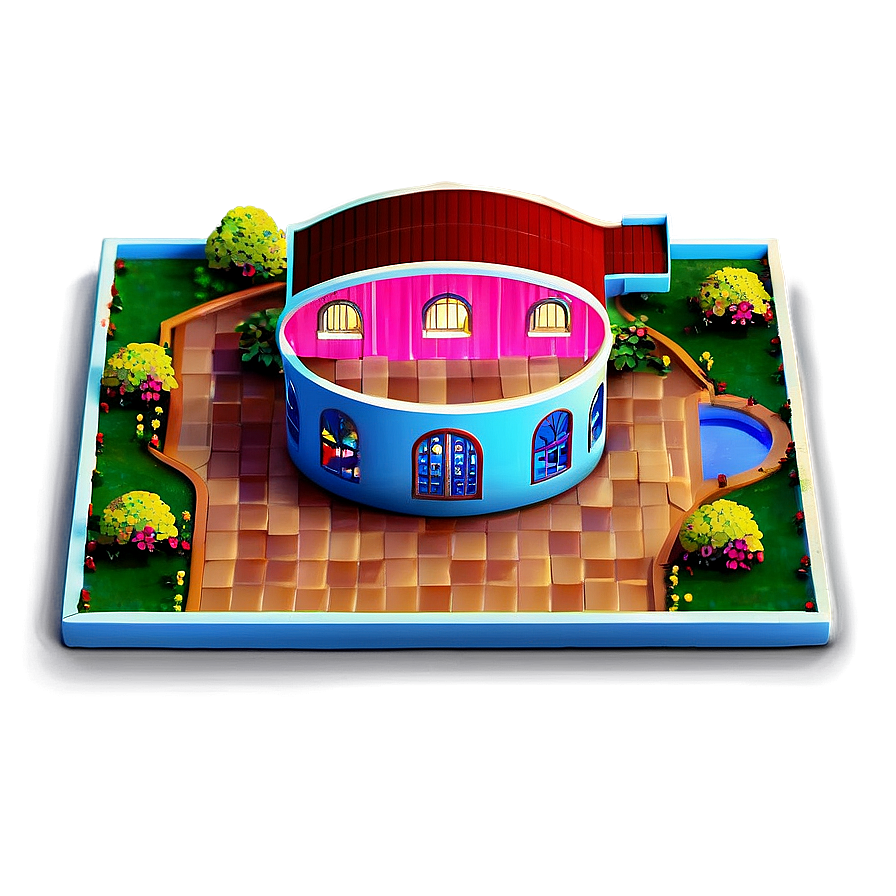 Polly Pocket Dream House Png 06282024