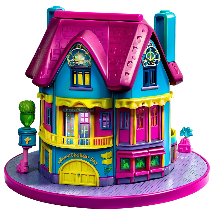 Polly Pocket Dream House Png Kqa