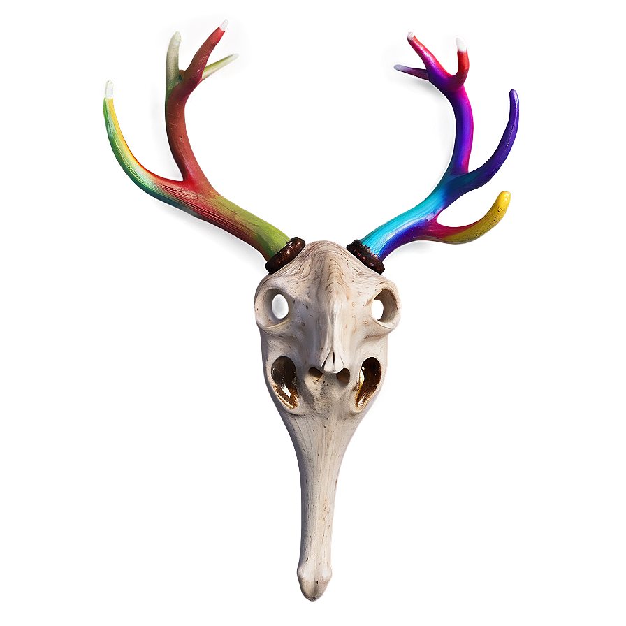 Polychromatic Deer Antler Png 52