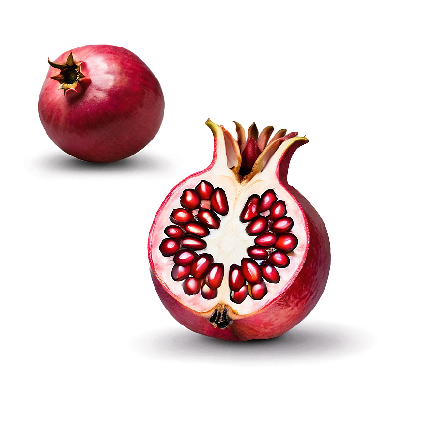 Pomegranate Fruit Slice Png Ady19