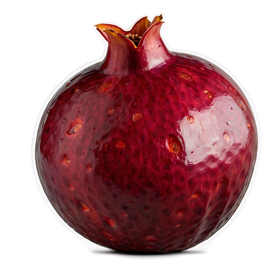 Pomegranate Isolated On White Png 05242024